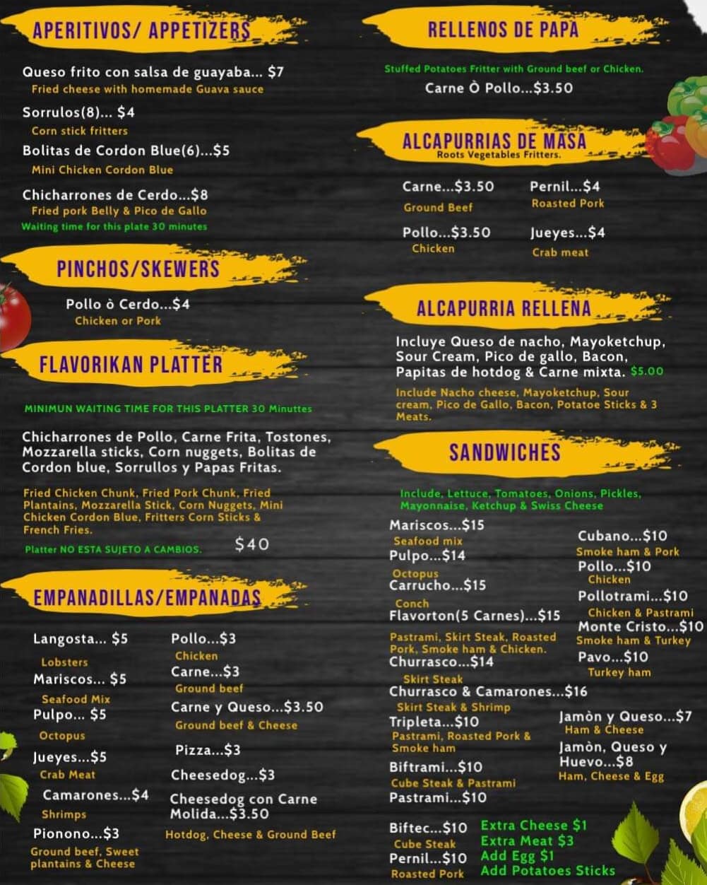 Flavorikan Best Puerto Rican Food in Jacksonville Flavorikan