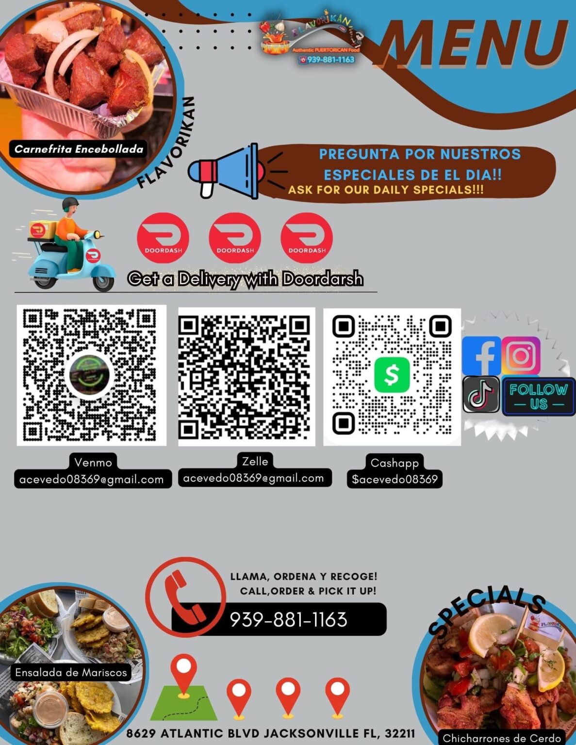 Flavorikan Best Puerto Rican Food in Jacksonville Flavorikan